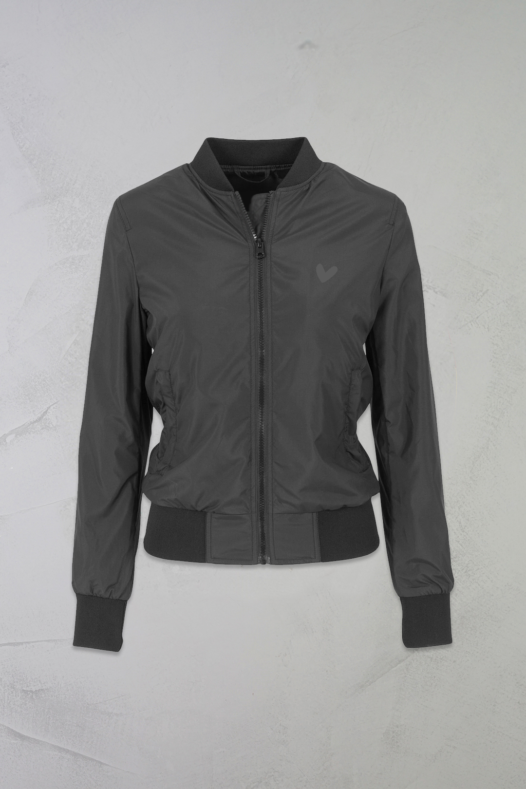 elli hoop jacke bomberjacke schwarz