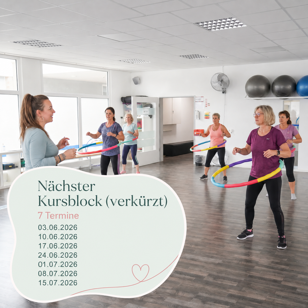 Kursblock Elli Hoop Fitness in Unna